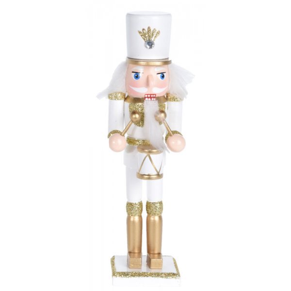 Χριστουγεννιάτικος Διακοσμητικός Μολυβένιος Στρατιώτης, με Τυμπανάκι (18cm)